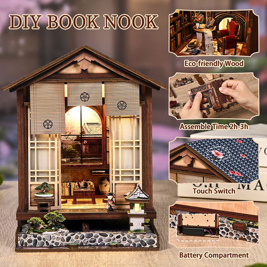Moss-Lantern Harmony Garden DIY Book Nook Kit