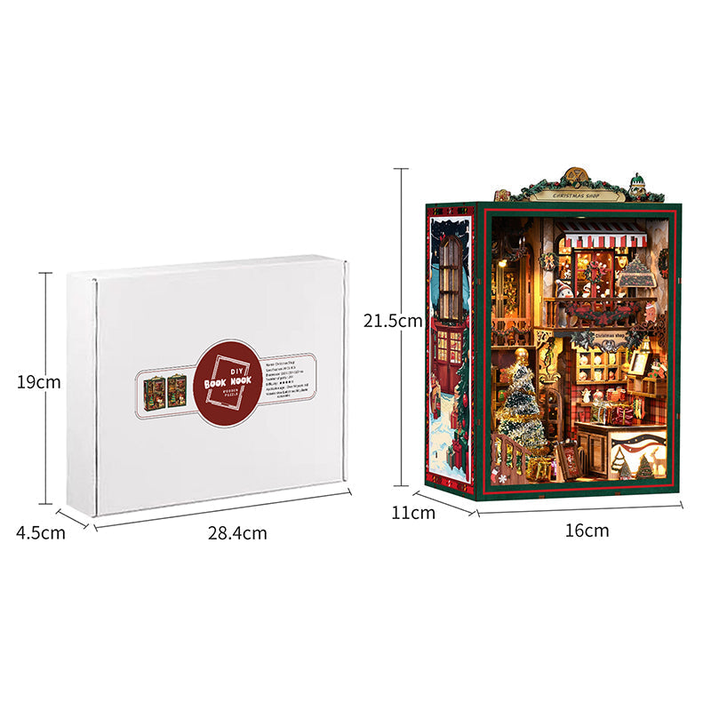 DIY Christmas Shop Creative 3D Book Stand