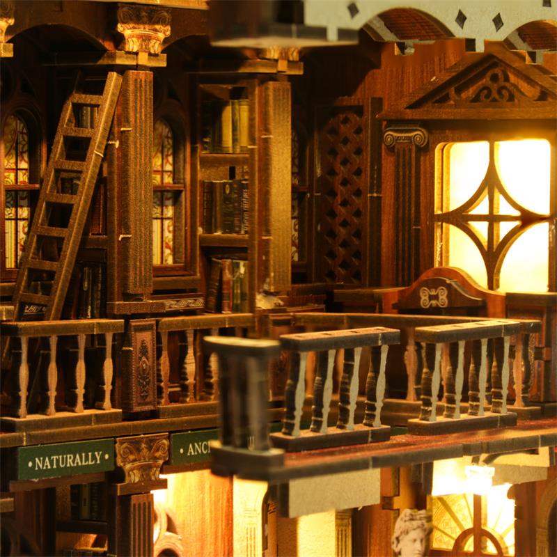 DIY Book Nook The Philosophical Library