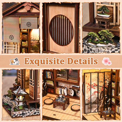 Moss-Lantern Harmony Garden DIY Book Nook Kit