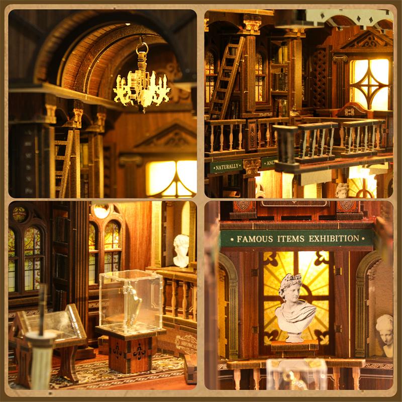 DIY Book Nook The Philosophical Library