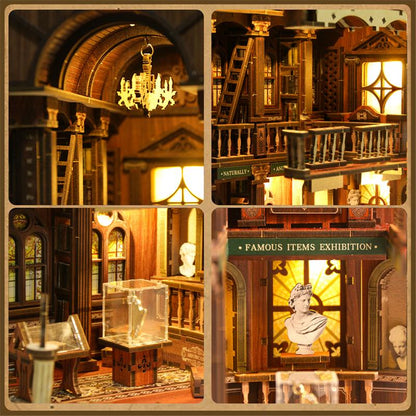 DIY Book Nook The Philosophical Library