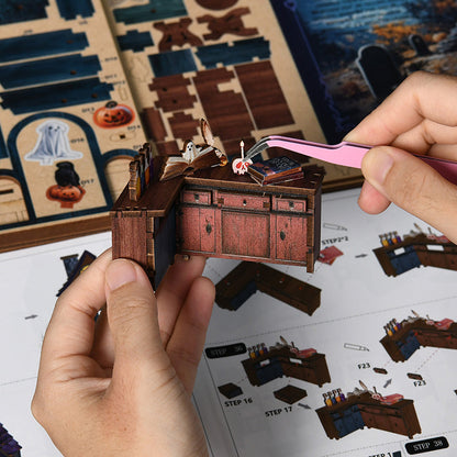 The Magical Night At The Castle DIY Book Nook Kit